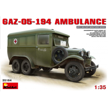 GAZ-05 194 Soviet Ambulance